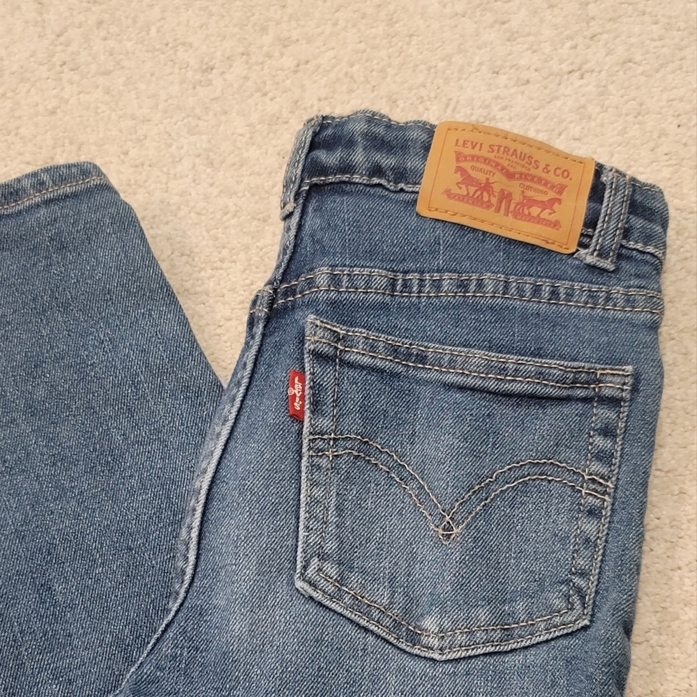 Levi's Ribcage Straight Ankle Jeans, Girl 7 Regular